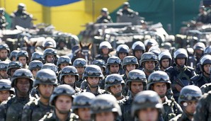 Bereits beim Confed-Cup 2013 sorgten Hunderte von Soldaten für Sicherheit