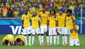 Brasilien zog zum sechsten Mal in Folge ins Viertelfinale einer WM ein