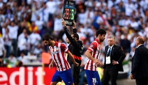 Diego Costa musste zuletzt im Champions-League-Finale verletzt vom Platz