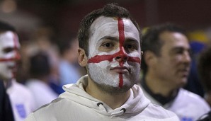 Die englischen Fans hatten nach dem Sieg von Costa Rica nichts mehr zu lachen