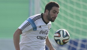 Gonzalo Higuain droht für die erste Partie der Argentinier auszufallen