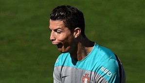Cristiano Ronaldo soll für das Spiel gegen Deutschland fit sein