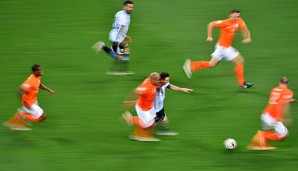 Lionel Messi wurde von den Niederlanden weitestgehend aus dem Spiel genommen