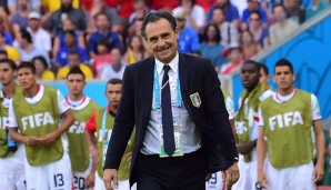 Cesare Prandelli steht mit den Italienern vor dem wichtigsten Spiel seiner Karriere