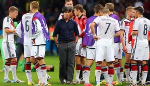 Joachim Löw war nicht zufrieden mit dem Auftritt seiner Mannschaft