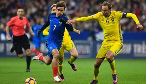 Antoine Griezmann verletzte sich gegen Schweden