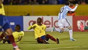 ARGENTINIEN: Die Albiceleste musste bis zum letzten Spieltag zittern, dann kam Messi und sicherte mit einem Dreierpack in Ecuador das WM-Ticket