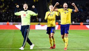 SCHWEDEN: Im Playoff setzten sich die Schweden gegen Italien sensationell durch, die Squadra Azzurra verpasst damit zum ersten Mal seit 1958 eine WM