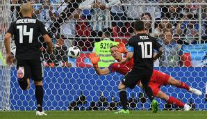 Haldorsson hielt das Unentschieden für Island zum Auftakt gegen Argentinien fest und parierte einen Foulelfmeter von Lionel Messi.
