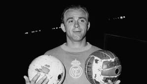 Alfredo di Stefano (Argentinien/Spanien): Der in Argentinien geborene Stürmer ist eine Legende von Real Madrid. 1956 nahm er die spanische Staatsbürgerschaft an, verpasste die WM 1962 aber verletzungsbedingt.