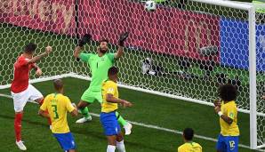 Steven Zuber sorgte beim Schweizer Spiel gegen Brasilien für den Ausgleich.