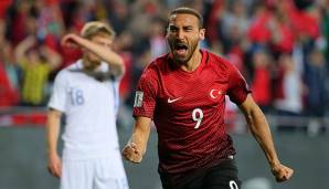Cenk Tosun war bei der WM-Quali der erfolgreichste Torschütze der Türkei.
