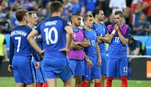 Ungläubig und ratlos: Frankreich verlor das EM-Finale 2016 im Stade de France gegen Portugal.