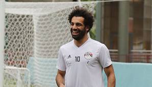 Mo Salah steht gegen Russland vor seinem WM-Debüt.