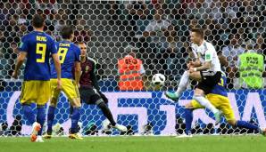 Marco Reus erzielte den 1:1-Ausgleich für Deutschland.