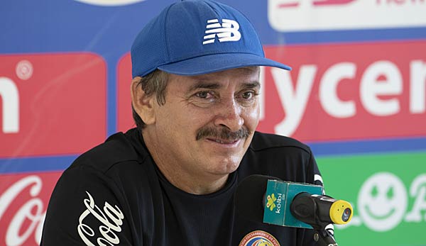 Oscar Ramirez ist seit knapp drei Jahren Trainer von Costa Rica.