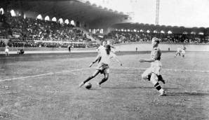 04. Juni 1938 in Paris: Deutschland - Schweiz 1:1 n.V., für Deutschland traf Josef Gauchel. Das Wiederholungsspiel verlor das deutsche Team mit 2:4.