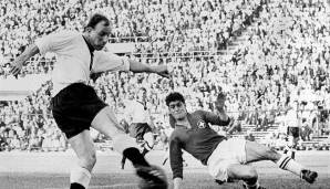 31. Mai 1962 in Santiago de Chile: Deutschland - Italien 0:0.