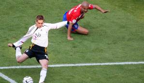 09. Juni 2006 in München: Deutschland - Costa Rica 4:2, für Deutschland trafen Philipp Lahm, Miroslav Klose (2x) und Torsten Frings.