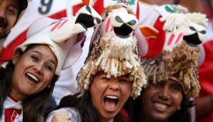 In Sachen Kopfbedeckungen sind die Peruaner weit vorn. MÄÄÄÄÄHÄÄÄHÄHÄHÄ!