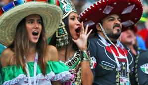 Mexikaner und Mexikanerinnen hatten Spaß, auch wenn der Sombrero rechts ganz finster guckt.