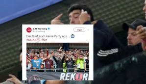 Diego Maradona im Fanblock des 1. FC Nürnberg? Was Photoshop nicht alles möglich macht.