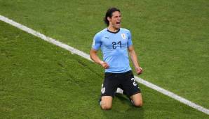 Edinson Cavani (Uruguay) - 3 Tore.