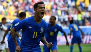 Philippe Coutinho (Brasilien) - 2 Tore.