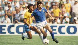 WM 1982 in Spanien: Der Italiener Paolo Rossi schoss die Squadra Azzura mit sechs Treffern zum Weltmeistertitel - und holte sich als zweiter Spieler überhaupt den Goldenen Schuh.