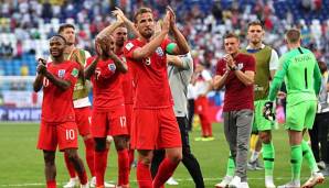Das englische Nationalteam trifft im WM-Achtelfinale auf Deutschland.