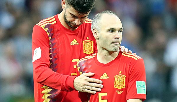 Andres Iniesta beendet seine Karriere in der Nationalmannschaft.