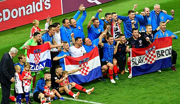 Kroatien steht im WM-Finale gegen Frankreich.