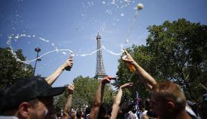 Ähnlich hyped sind die französischen Fans in Paris.