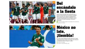 Die argentinische Ole erinnert an die angebliche Party der mexikanischen Nationalspieler mit Escort-Damen und schreibt: "Vom Skandal zur Party"