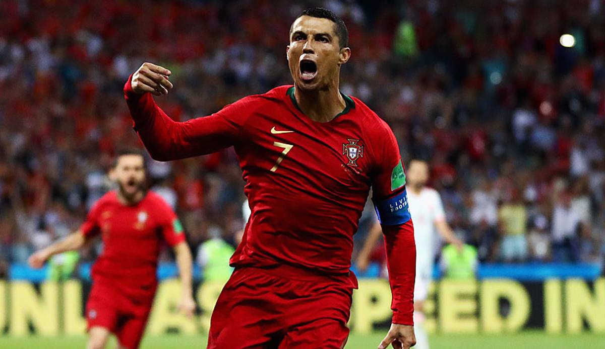 Cristiano Ronaldo schoss für Portugal 115 Tore in 185 Einsätzen.