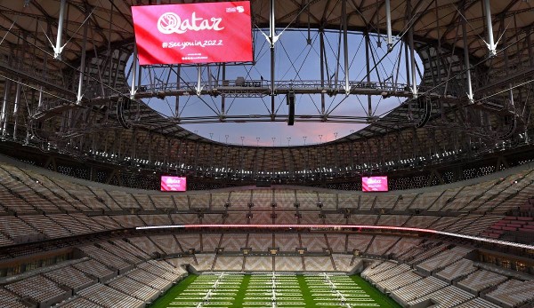 Im Lusail Iconic Stadium findet am 18. Dezember das Finale der Weltmeisterschaft 2022 in Katar statt.