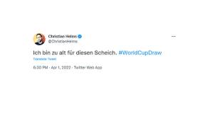 WM, Weltmeisterschaft, Auslosung, Netzreaktionen