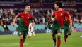 Kann er heute wieder jubeln? Cristiano Ronaldo trifft mit Portugal am Abend auf Uruguay.