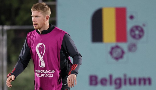 Besonders an den Leistungen von Kevin de Bruyne hängt der Erfolg von Belgien bei der WM 2022.