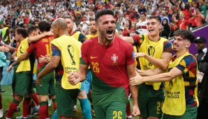 Ausgerechnet Ronaldo-Ersatz Goncalo Ramos schießt die Portugiesen in Führung.