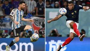 Argentinien gegen Frankreich ist auch das Duell Lionel Messi gegen Kylian Mbappé.