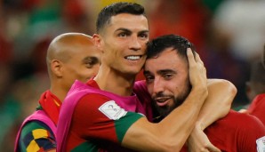 Bereit fürs Achtelfinale: Portugals Stars Cristiano Ronaldo und Bruno Fernandes wollen die Schweiz ausschalten.