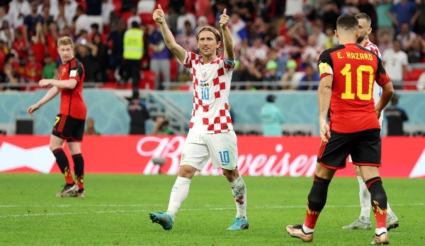 Durch das 0:0 gegen Belgien erreicht Kroatien das WM-Achtelfinale. Belgien verpasst dagegen den Einzug in die K.o.-Runde.
