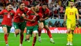 Marokko zog erstmals in ein WM-Viertelfinale ein.