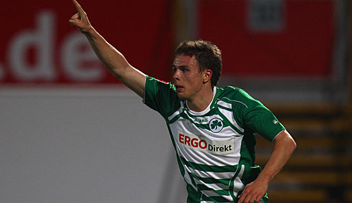 Der Fürther Nicolai Müller wechselt zu kommenden Saison zum FSV Mainz 05