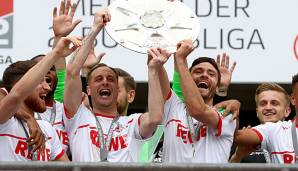 Der 1. FC Köln hat den direkten Wiederaufstieg in die Bundesliga geschafft.