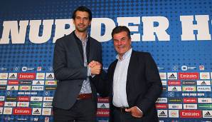 Jonas Boldt und Dieter Hecking sollen den HSV wieder in die Bundesliga führen.
