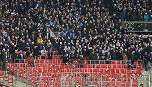 Vielen Fans des KSC wurde in Stuttgart der Zugang zum Stadion verwehrt.