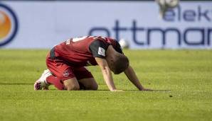 Der 1. FC Nürnberg muss auf die Relegation hoffen