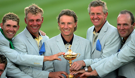 Bernhard Langer führte Europa 2004 als Captain zum Ryder-Cup-Triumph